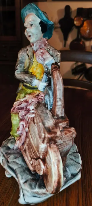 Statua Porcellana Di Capodimonte H=30 Cm E 20