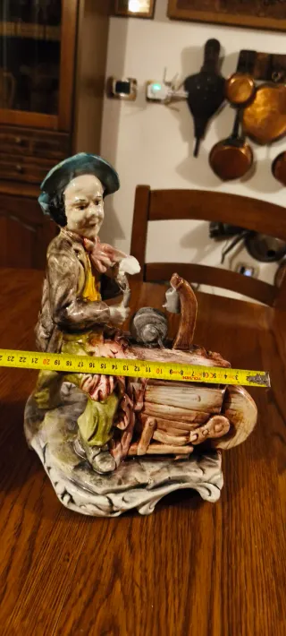 Statua Porcellana Di Capodimonte H=30 Cm E 20