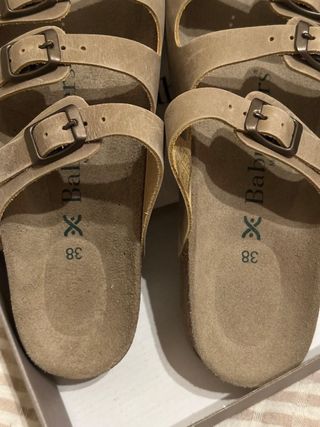 Sandalias Birkenstock Marrón Talla 38