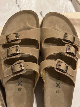 Sandalias Birkenstock Marrón Talla 38