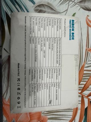 Cámara Coche BLACK BOX Traffic Recorder