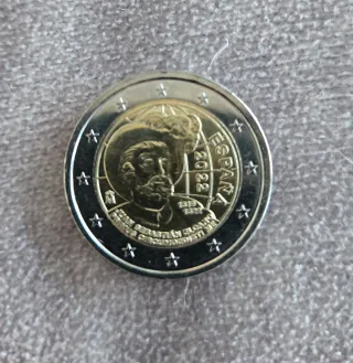 2€ Juan Sebastián Elcano 2022 España