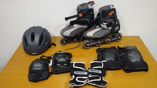 Conjunto Patines en Línea y Protecciones