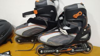 Conjunto Patines en Línea y Protecciones