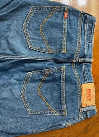 Jeans donna Rifle blu taglia M/38