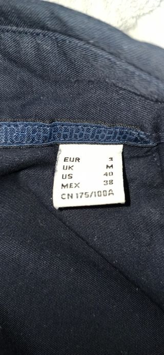 Camisa Pedro de Hierro Azul Marino Talla M