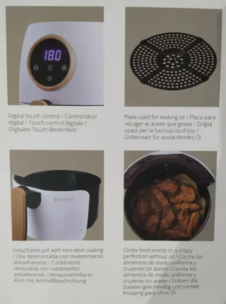 Freidora Bergner SIN ESTRENAR