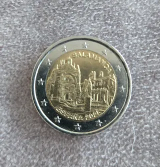 Moneda 2€ Salamanca 2021 España