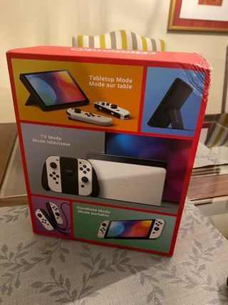 Nintendo Switch OLED Blanca en perfecto estado