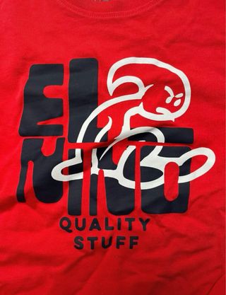 Camiseta El Niño Roja talla 16