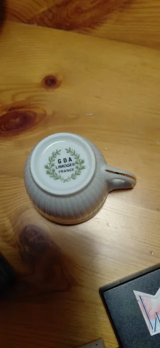 Vajilla porcelana francesa Limoges