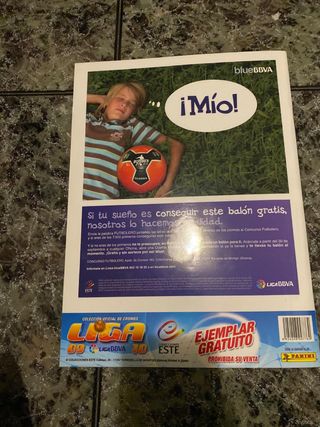 Álbum cromos Liga BBVA 2009/10