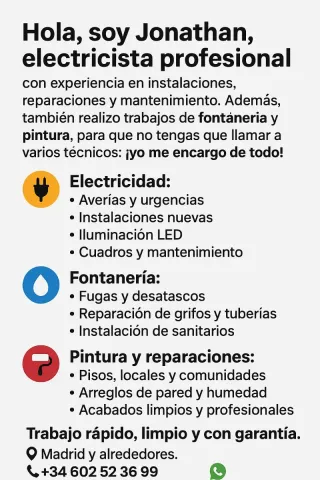 Servicios de mantenimiento