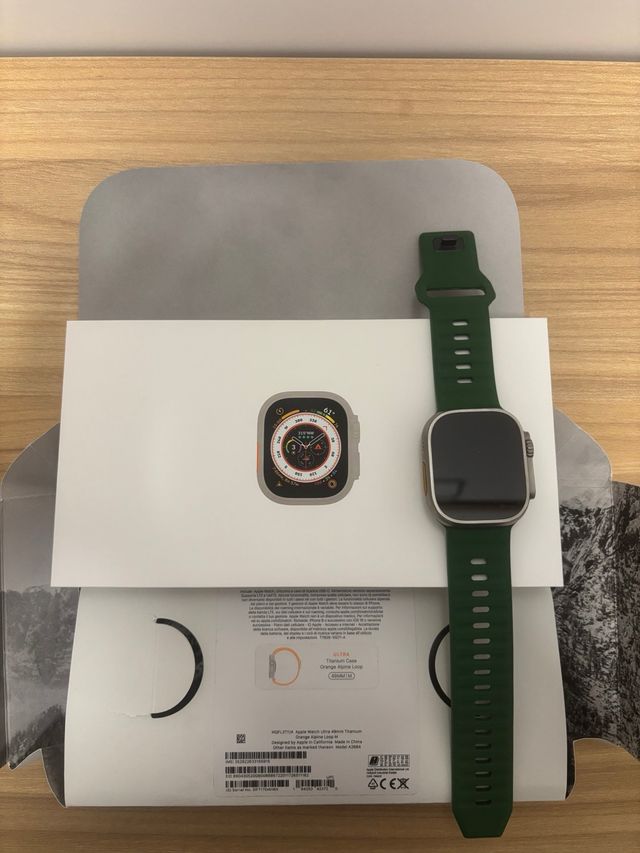 Apple Watch Ultra Verde/Plata