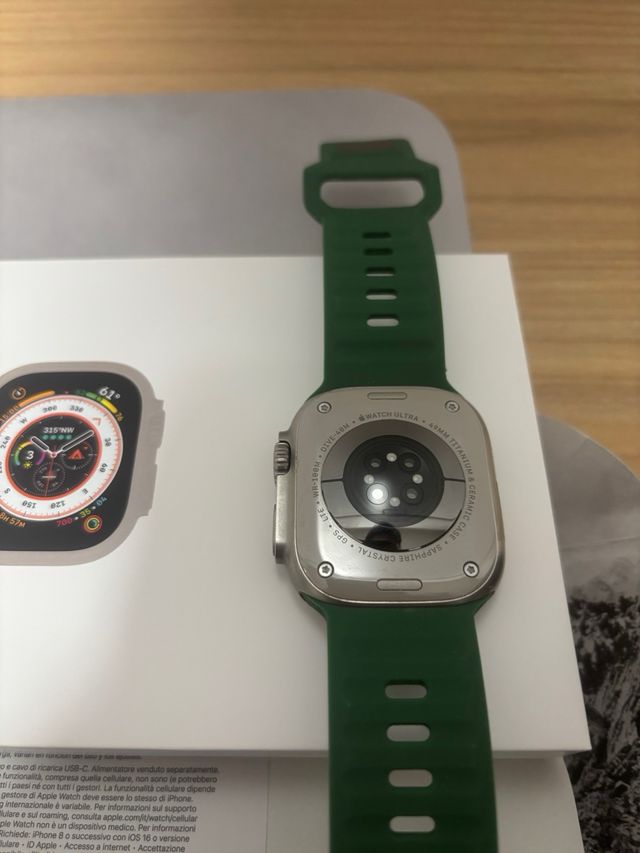 Apple Watch Ultra Verde/Plata