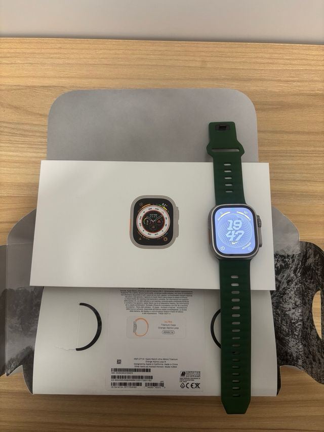 Apple Watch Ultra Verde/Plata