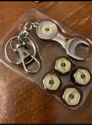 Tappi Valvole Mini Cooper + Portachiavi