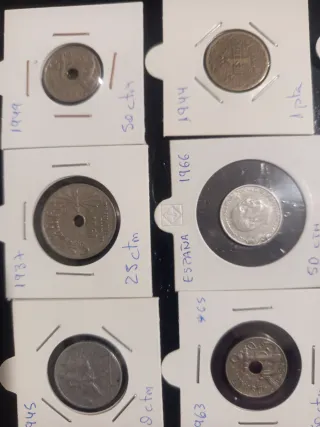 Monedas Españolas Serie Estándar