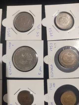 Monedas Españolas Serie Estándar