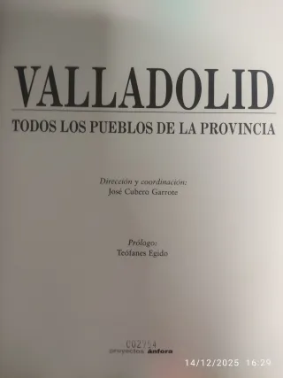 Valladolid  Todos los pueblos de la provincia