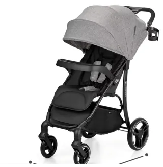 Carrito de paseo negro Kinderkraft Trig 2