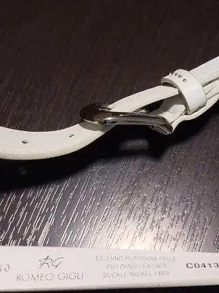 Cintura donna Romeo Gigli 95/110 bianca