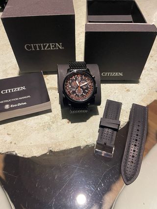 Citizen Eco-Drive Cronógrafo E67- funciona perfect