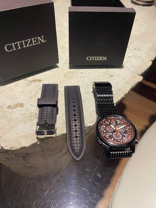 Citizen Eco-Drive Cronógrafo E67- funciona perfect