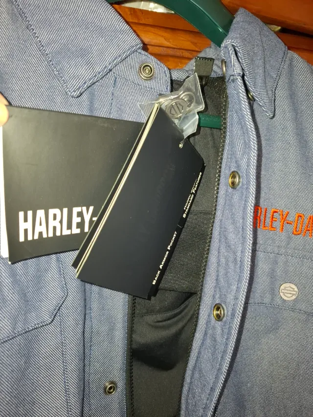 Chaqueta Harley-Davidson Azul Talla XL