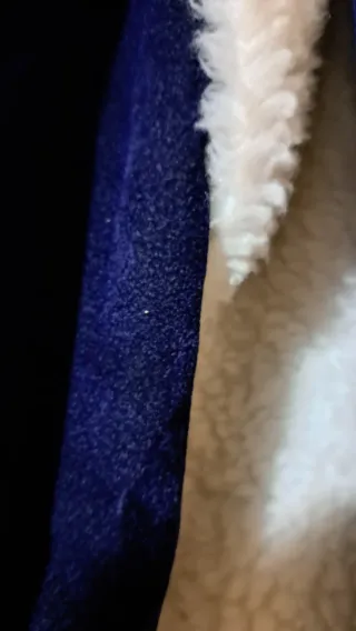 Traje Rey Mago para adulto. Azul dorado y blanco