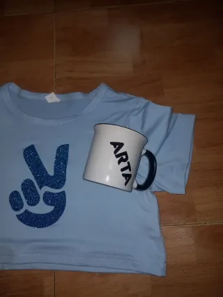 Top Arta 10 años y taza