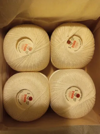 Ovillos 200 gr Tridalia Hilo Algodón Super N.5