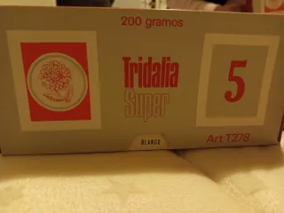 Ovillos 200 gr Tridalia Hilo Algodón Super N.5