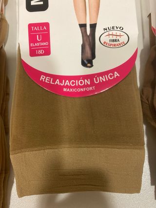 Pack 6 minimedias M&B varios tonos