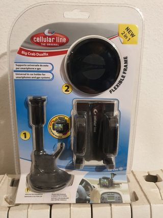 Supporto auto Cellular Line Big Crab Dualfix