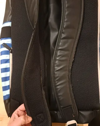 Mochila Adidas Negra y Azul