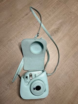Cámara Instax Mini 9 Fujifilm Turquesa + Funda