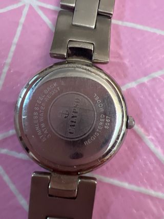 Reloj Calypso Cuarzo Negro y Plateado