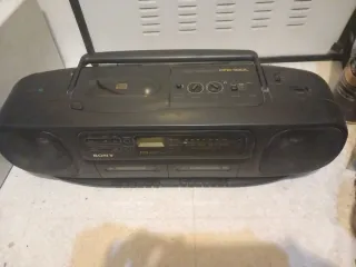 Radio Casete Sony CFD-100L Negro