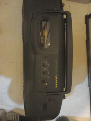 Radio Casete Sony CFD-100L Negro