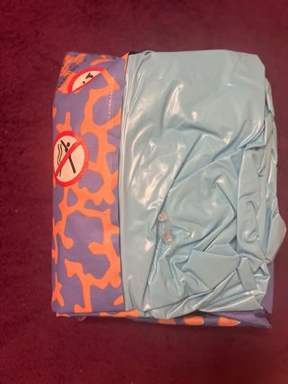 Piscina Hinchable Infantil Azul y Naranja