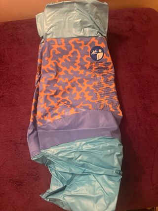 Piscina Hinchable Infantil Azul y Naranja