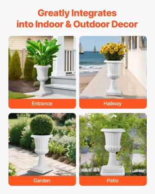 Vaso per Fioriere in Plastica 40 x 67 cm Classico