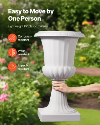 Vaso per Fioriere in Plastica 40 x 67 cm Classico