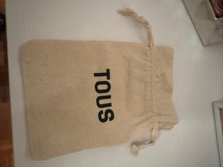 Bolsa de tela Tous beige