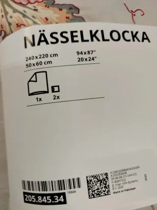 Funda Nórdica IKEA NÄSSELKLOCKA