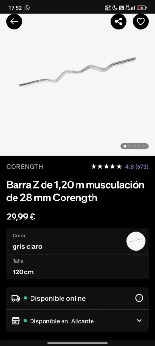 Banco de musculación + kit de pesas