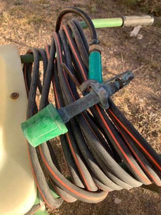 Carretilla sulfatadora 100L con motor