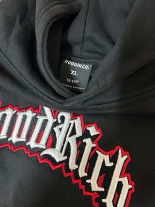Conjunto Chándal Hoodrich Junior Negro
