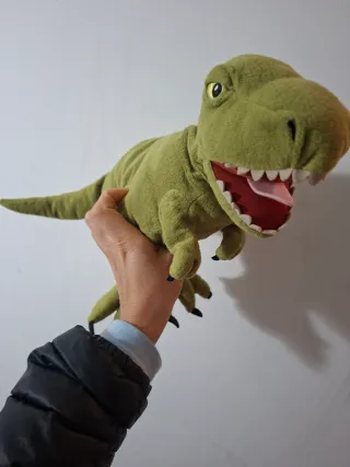 Dinosaurio Peluche T-Rex Juguete Verde